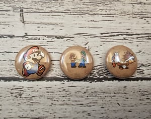 Mario Buttons/Pins