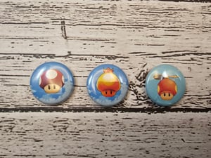 Mario Buttons/Pins