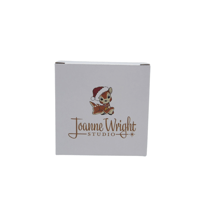 Image 3 of Retro Reindeer with Hat Christmas Tree Ornament