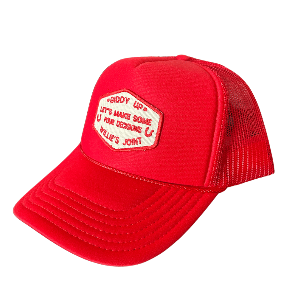 Image of RED ROPE TRUCKER HAT