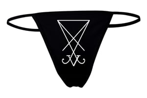 LUCIFER sigil Thong Panties