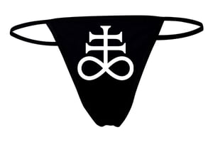 LEVIATHAN Cross Thong Panties