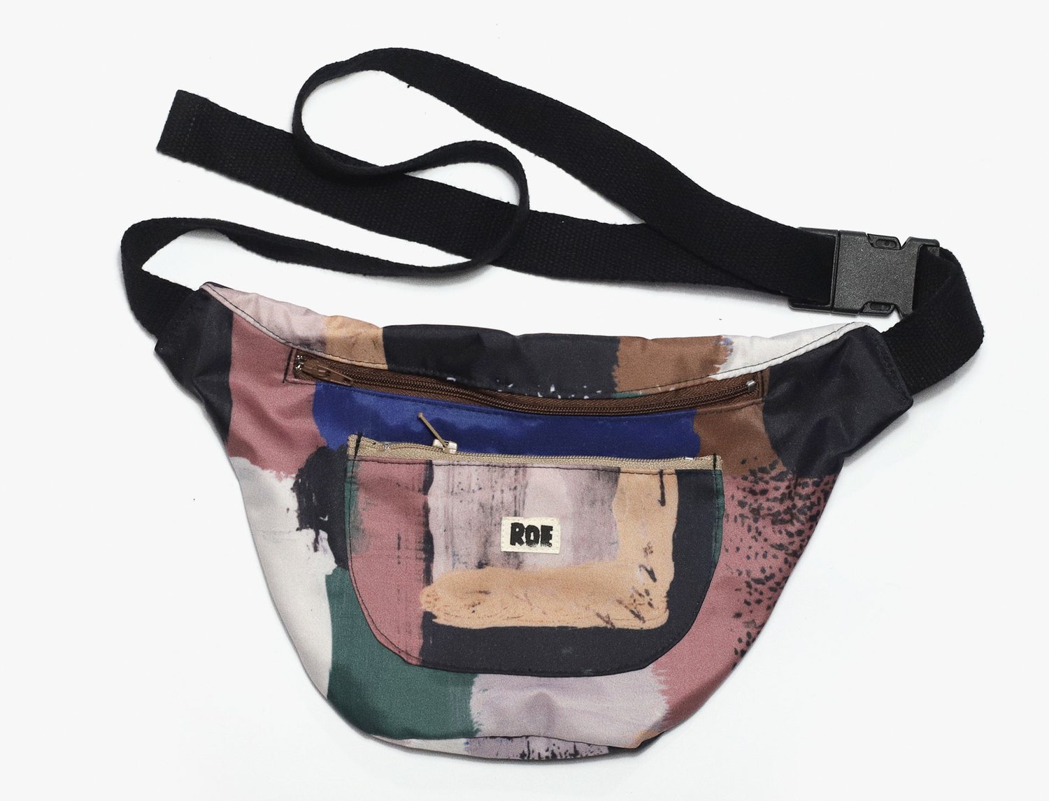 Image of DARK PAINTED WAIST BAG (preorder)