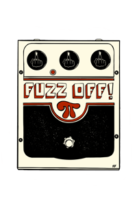 Image 2 of “Fuzz Off!” (BLACK) ***PREORDER*** 