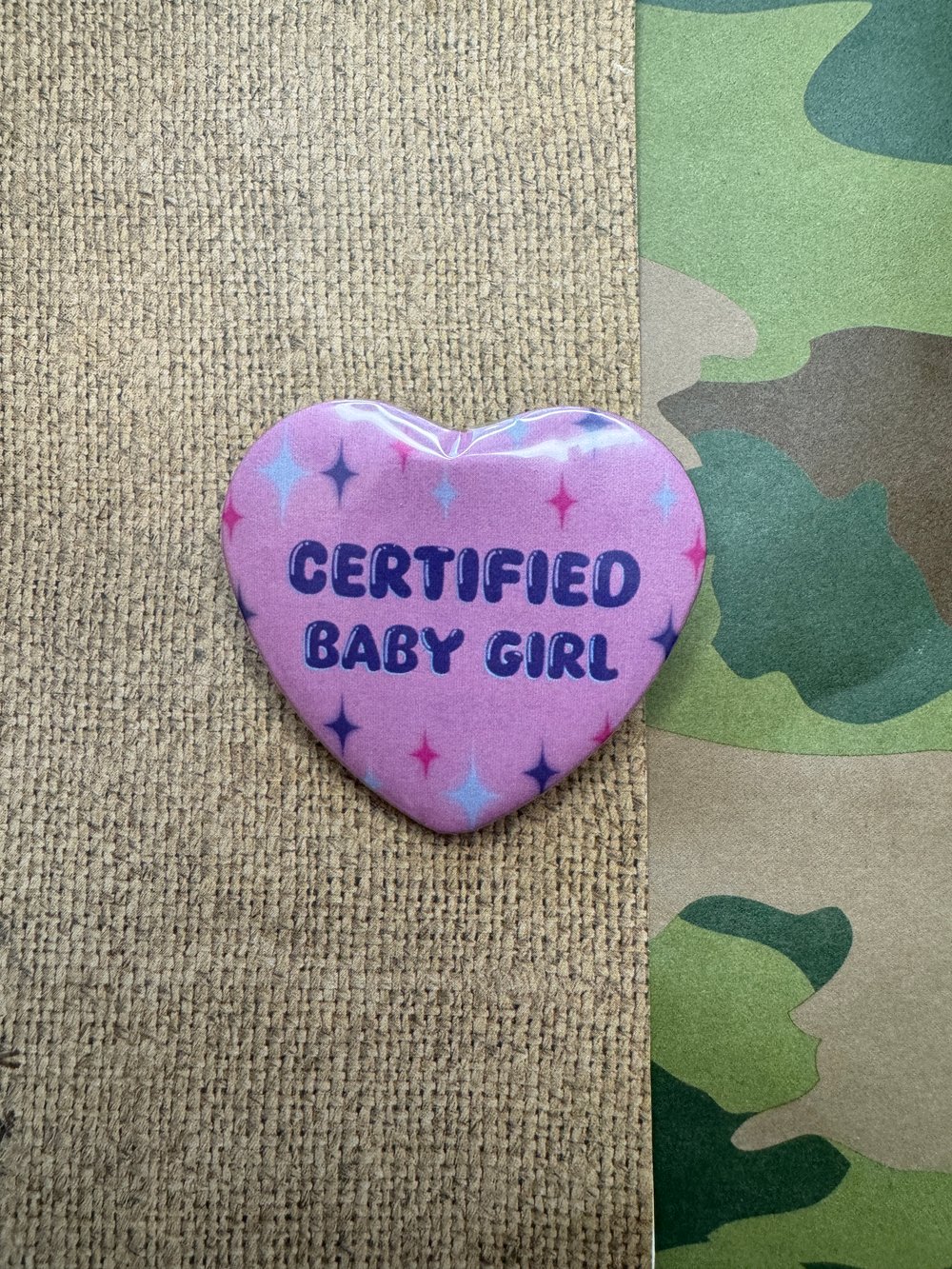Image of Heart Shaped Buttons