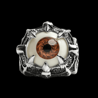 Image 2 of Eye of Wisdom Ring (Stainless Steel)