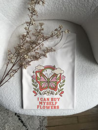 Image 2 of Tee-Shirt écru FLOWERS