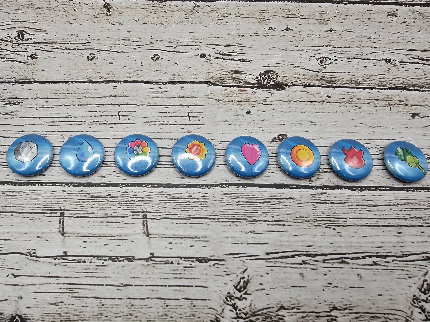 Pokemon Badge Pin Set