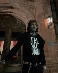 Image 2 of "I'M NOT HUMAN" TEE