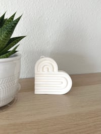 Love Bloom Heart Shaped Hand-Poured Candle