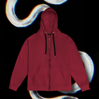 Image 3 of LETHAL JUSTICE SERPENTS Zipup Hoodie • BRGDY