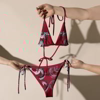 Image 3 of LETHAL SERPENTS 2pc Bikini • CRIMSON