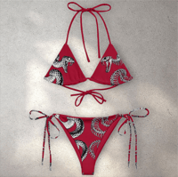 Image 1 of LETHAL SERPENTS 2pc Bikini • CRIMSON