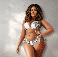 Image 3 of LETHAL SERPENTS 2pc bikini • WHITE