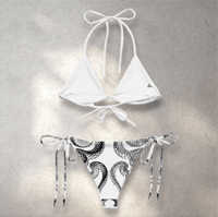 Image 2 of LETHAL SERPENTS 2pc bikini • WHITE