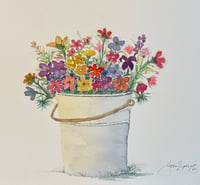 A Bucket of Blooms