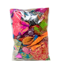 Image 2 of Indian Brocade Offcuts Craft Pack 25 Pieces