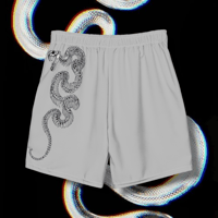 Image 1 of SERPENTS Athletic Shorts • SILVER