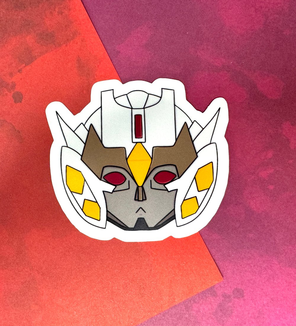 Image of Alien Robot Villain Sticker