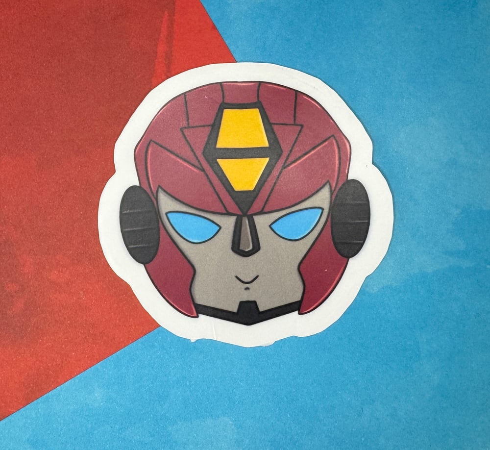 Image of Alien Robot Hero Stickers