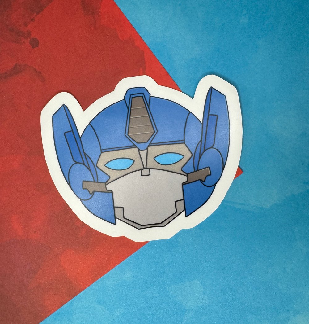 Image of Alien Robot Hero Stickers