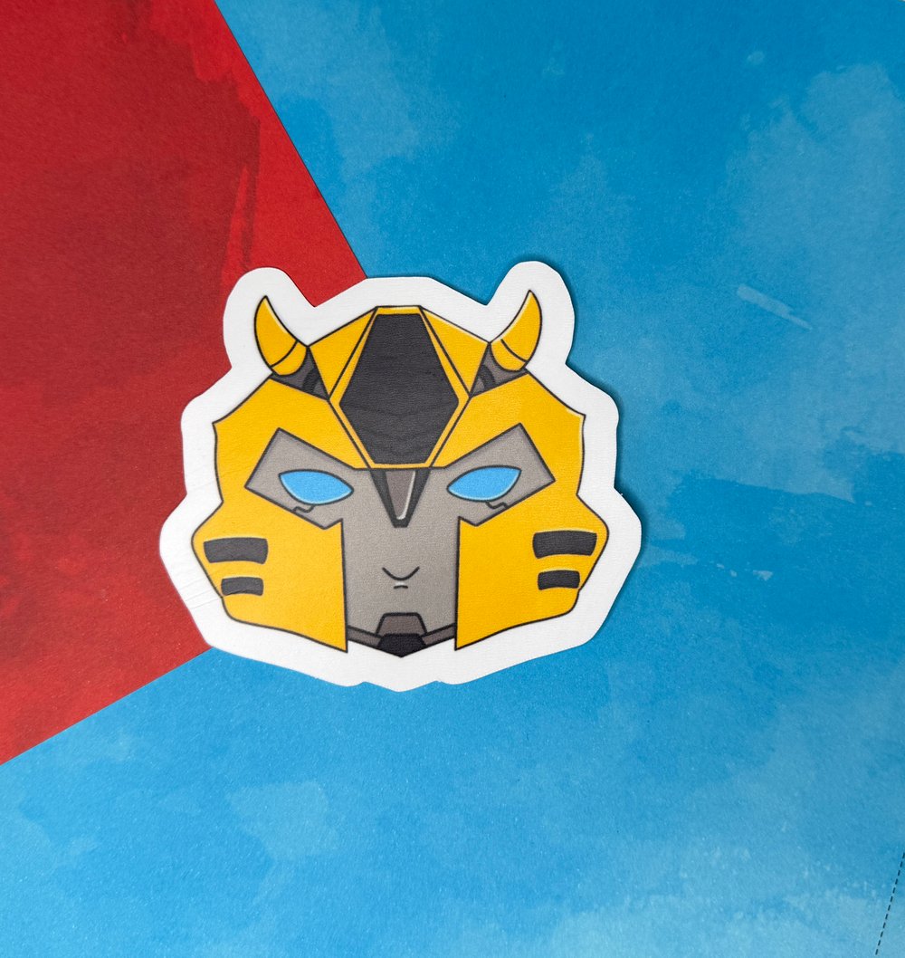 Image of Alien Robot Hero Stickers