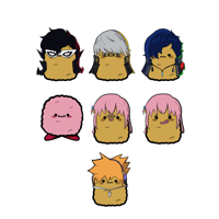 Image of Persona | Kirby | Bocchi The Rock Stickers| TWEWY