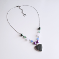 Image 3 of pride necklaces - heart pendant
