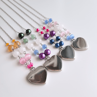 Image 1 of pride necklaces - heart pendant