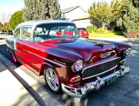 Image 3 of Chevy Bel Air Bespoke blanks, pressure cured with candy apple red, India ivory pigments & dyes