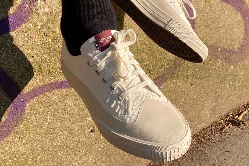 Globe Gillette Shoes Globe Vegan Shoes Zapatilla Globe Gillette Antique White En