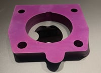 Image 3 of Miata 1.6 to NB Throttle Body Adapter 