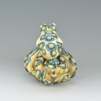 Image 9 of XXXL. Poisonous Blue Ringed Octopus - Flamework Glass Octopus Sculpture