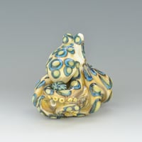 Image 10 of XXXL. Poisonous Blue Ringed Octopus - Flamework Glass Octopus Sculpture