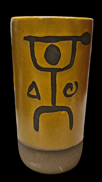 Image 1 of Vintage Kona Hilton Tapa Punch Terra Ceramics Mug FREE SHIPPING!