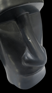 Image 5 of Vintage Set of Two Black OMC Moai Mugs FREE SHIPPING 