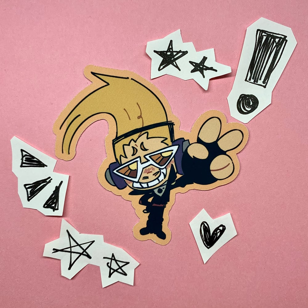 Image of erasermic mha stickers