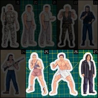 Image 1 of (13) Ultimate Dammage World Character Stickers #2 • Kiss Cut • 3 Sizes