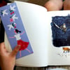 Marque-page femme et oiseaux édition 2024