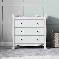 Image 3 of ICKLE BUBBA SNOWDON NURSERY FURNITURE - WHITE - SAVE UP TO £169 NOW