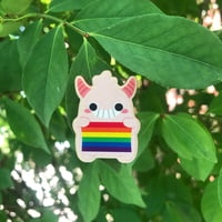 Ready For Pride Wooden Pin (10 Remaining)