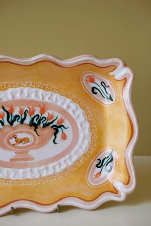 Image of Whippet & Tulip - Romantic Bowl