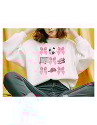 Image 2 of Preppy Pink Soccer Tee