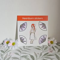 Heartburn stickers