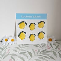 Doublast stickers