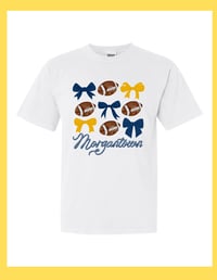 Coquette Blue and Gold Morgantown