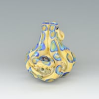 Image 5 of XXXL. Venomous Blue Ringed Octopus - Flameworked Glass Sculpture