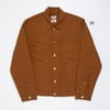 #180 BDJ-01 COWBOY JACKET 9.5 oz. duck brown selvedge canvas (size M)