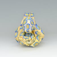 Image 10 of XXXL. Venomous Blue Ringed Octopus - Flameworked Glass Sculpture