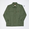 #179 BWS-03 MILITARY OVERSHIRT 10 oz. army green military twill (size M)